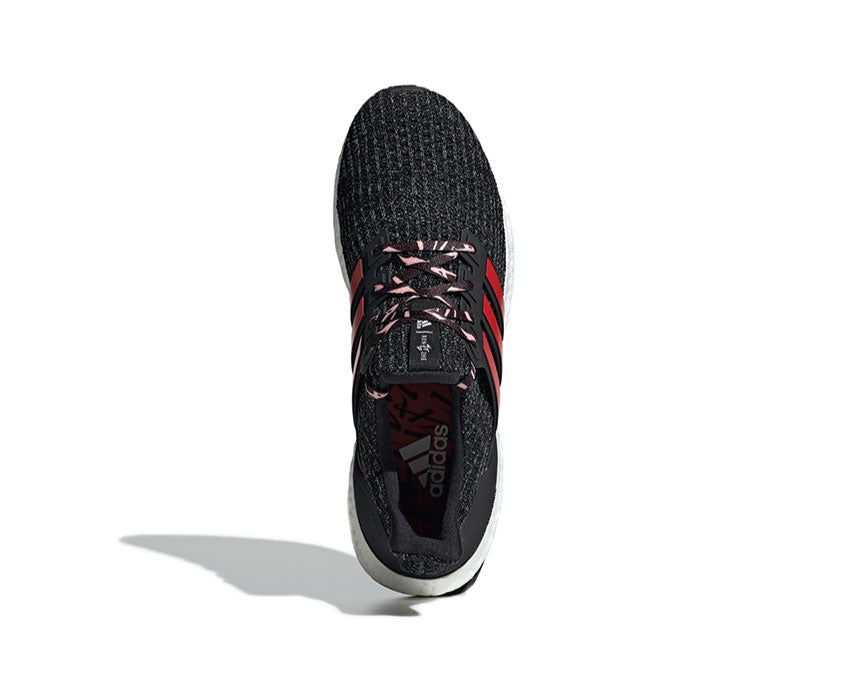 Adidas Ultra Boost Core Black White Scarlet Red F35231