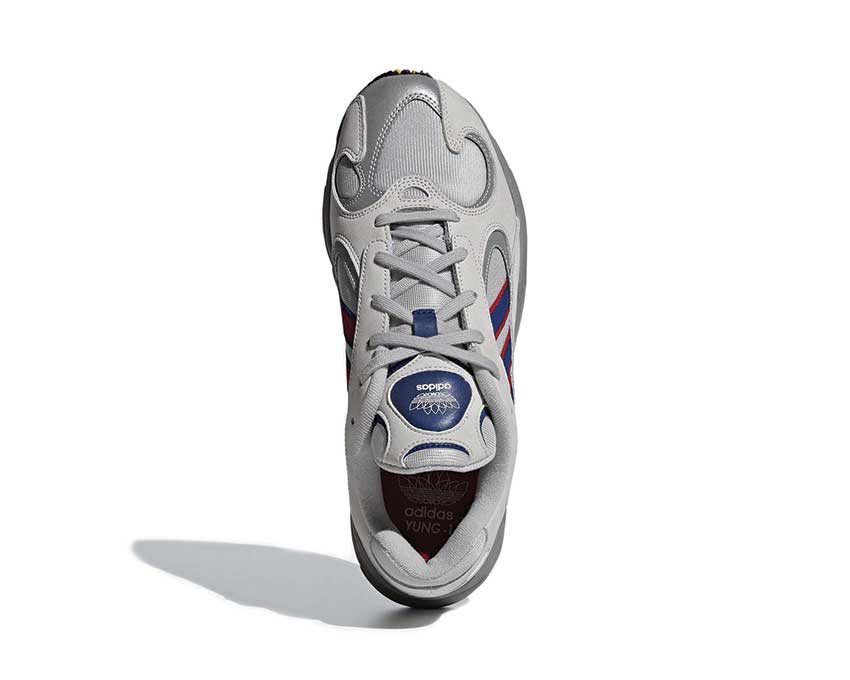 Adidas Yung 1 Grey Two Collegiate Royal Scarlet CG7127