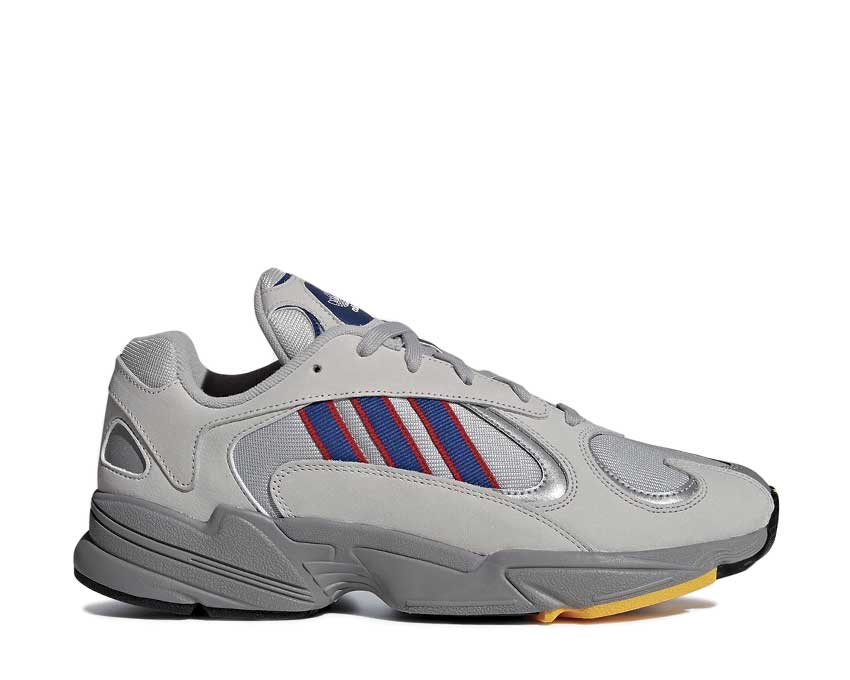 Adidas Yung 1 Grey Two Collegiate Royal Scarlet CG7127