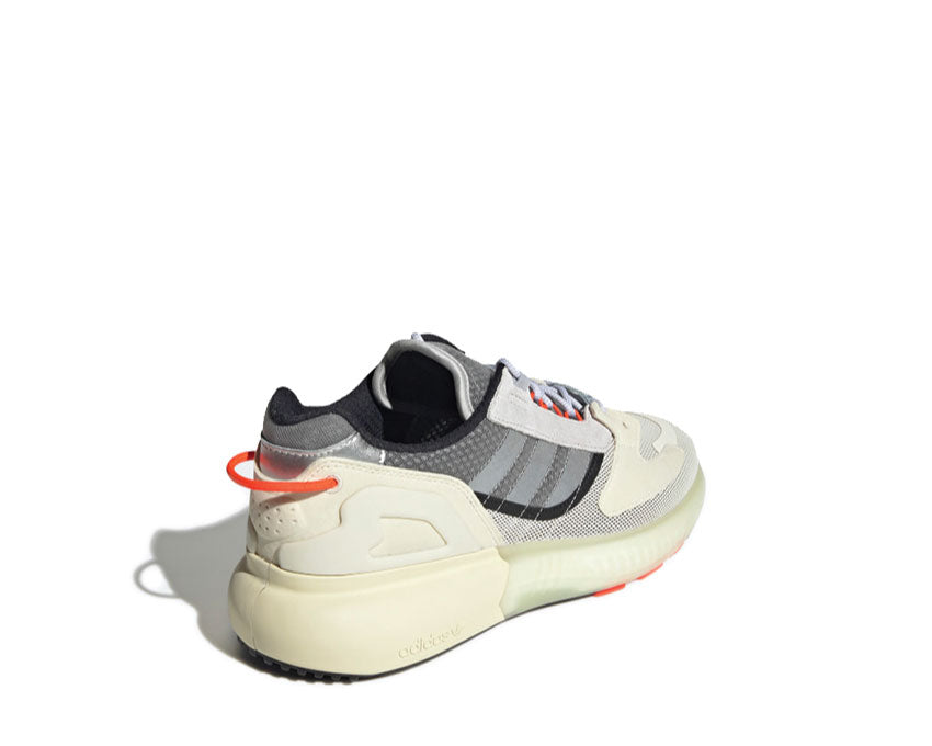 Adidas ZX 5K BOOST 5K89 Silver Metallic / Cream White / Solar Red GY5993