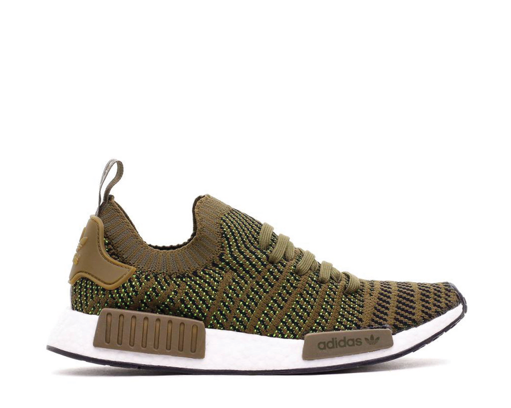 Adidas nmd r1 primeknit sales olive