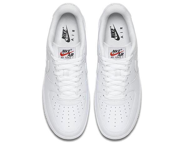 Nike air force outlet 1 white swoosh pack