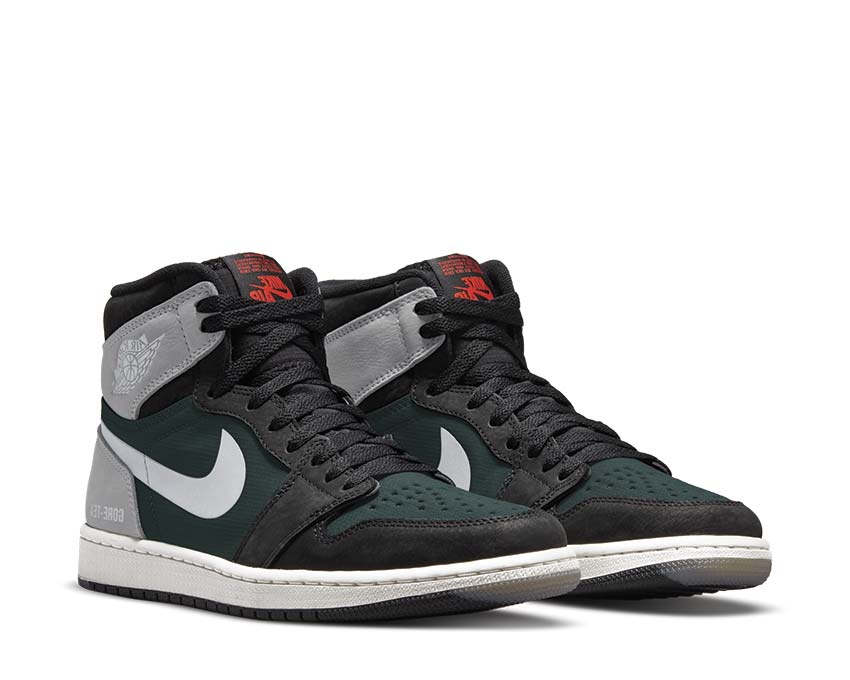Air Jordan 1 Element Black / Chile Red - Particle Grey - Sail DB2889-001