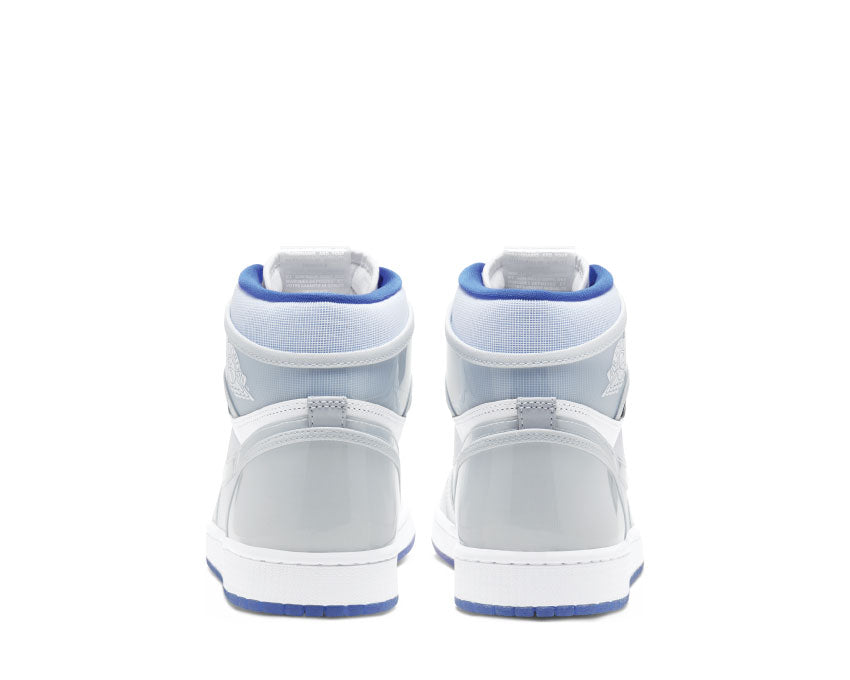 Air Jordan 1 Hi Zoom Air White / White - Racer Blue CK6637-104