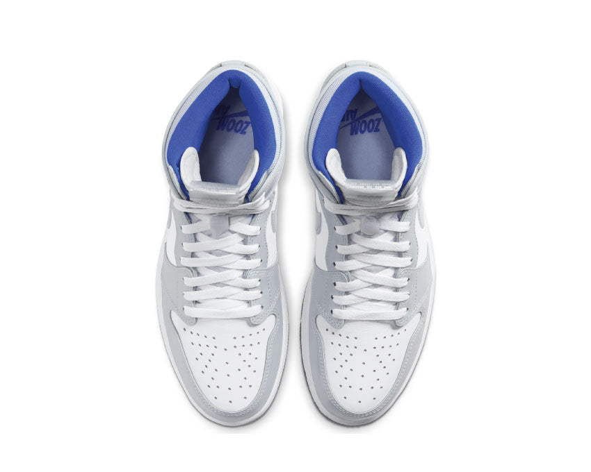 Air Jordan 1 Hi Zoom Air White / White - Racer Blue CK6637-104