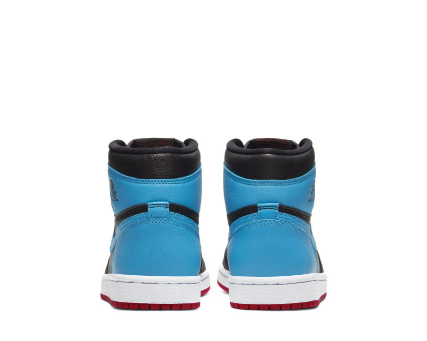 Air Jordan 1 High OG UNC To Chicago Black / DK Powder Blue - Gym Red CD0461-046