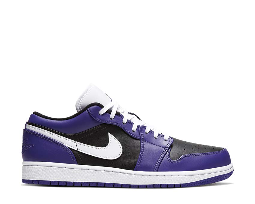 Air Jordan 1 Low Court Purple / White - Black 553558-501