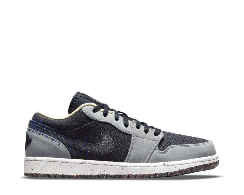 Air Jordan 1 Low SE LT Smoke Grey / Multi Color - Black DM4657-001