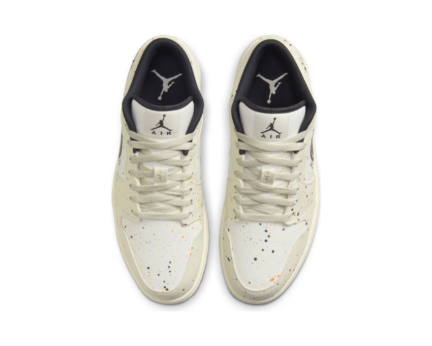 Air Jordan 1 Low SE Sail / Black - Total Orange - Electric Green DM3528-100