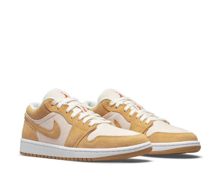 Air Jordan 1 Low SE Twine / Orange - Orange Quartz - Sail DH7820-700