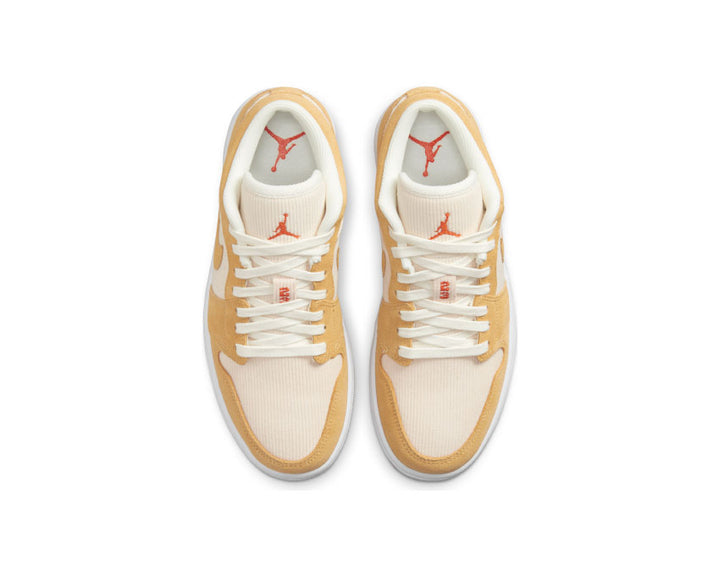 Air Jordan 1 Low SE Twine / Orange - Orange Quartz - Sail DH7820-700