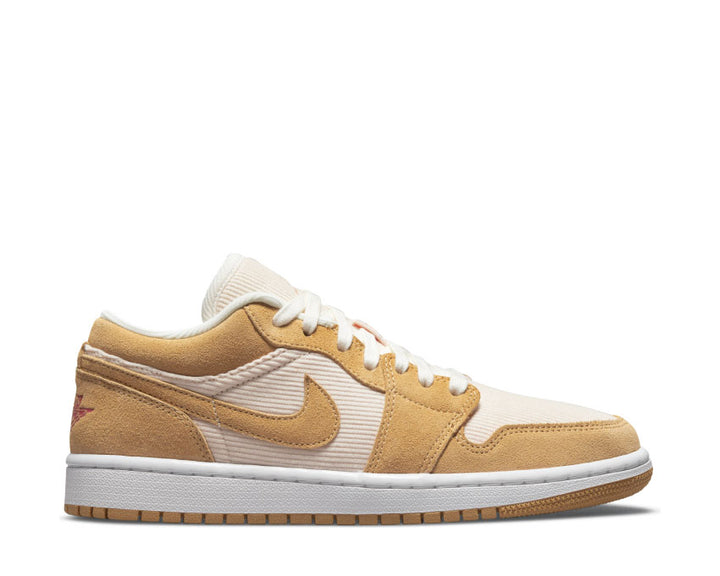 Air Jordan 1 Low SE Twine / Orange - Orange Quartz - Sail DH7820-700