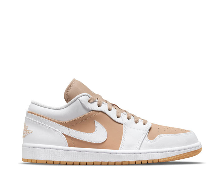 Air Jordan 1 Low White / White - Hemp - Gum Yellow DN6999-100