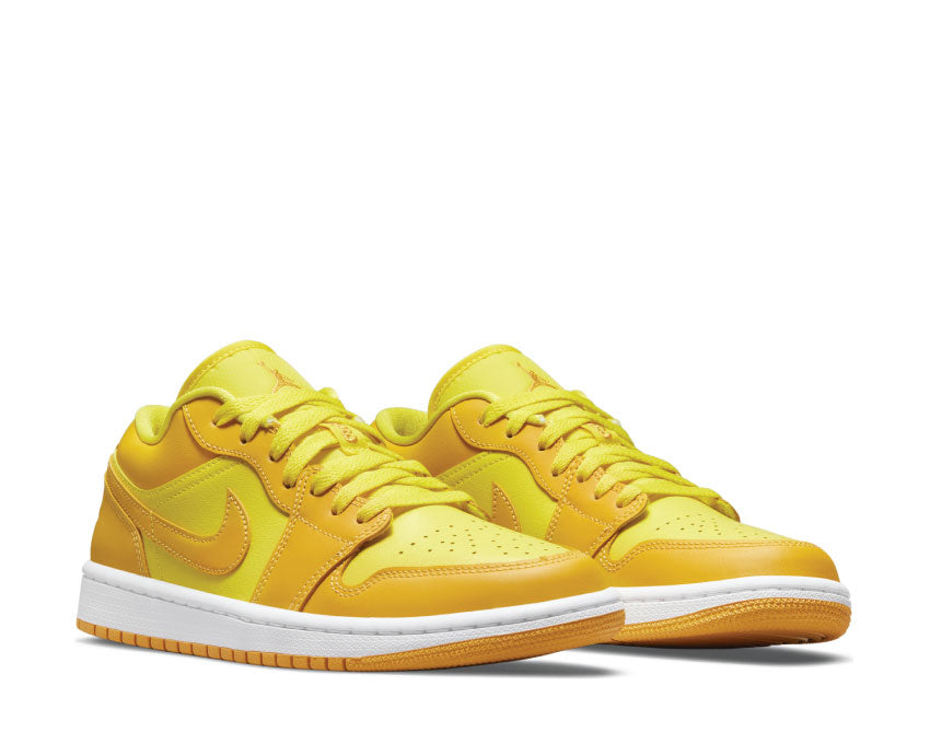 Air Jordan 1 Low Yellow Strike / Pollen - White&nbsp; DC0774-700