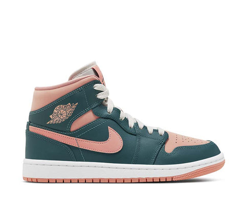 Air Jordan 1 Mid Dark Teal Green /&nbsp;Dark Teal Green BQ6472-308