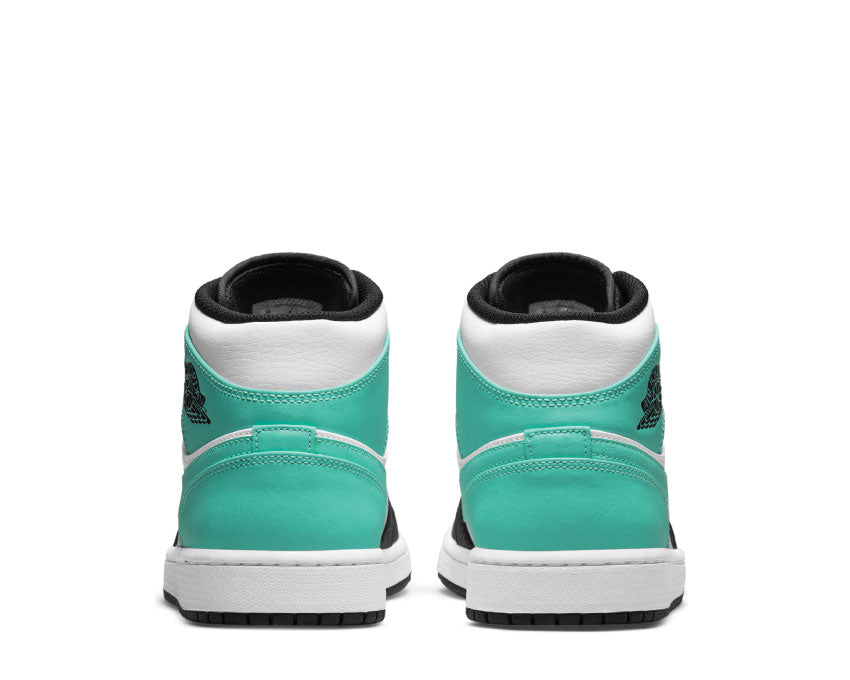 Air Jordan 1 Mid White / Tropical Twist - Black 554724-132