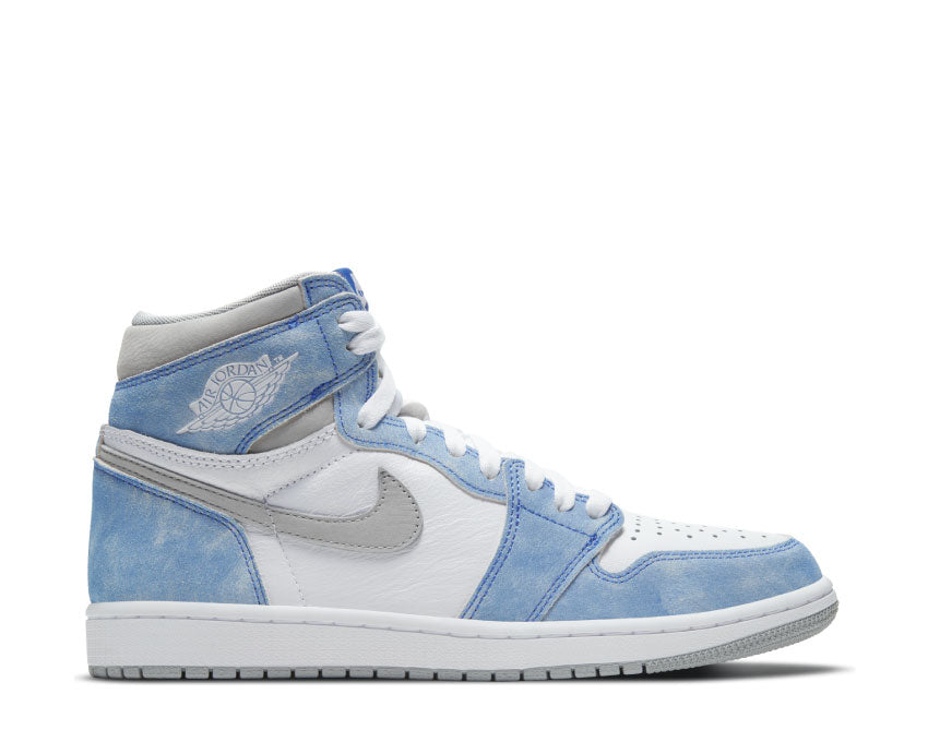 Air Jordan 1 Retro High OG Hyper Royal / White - LT Smoke Grey 555088-402