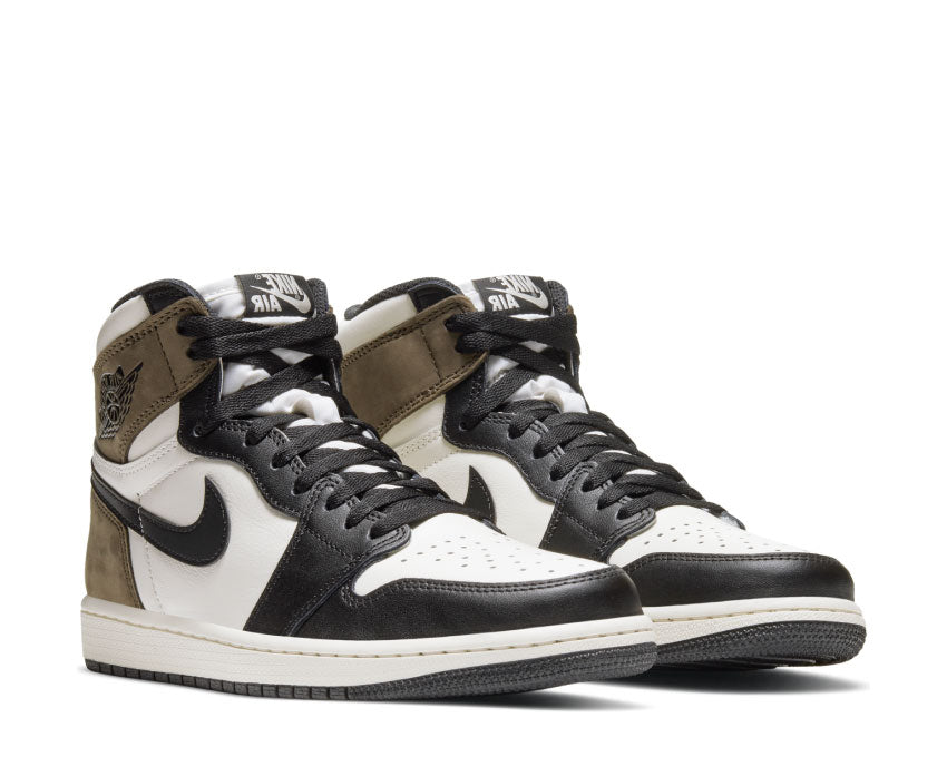 Air Jordan 1 Retro High OG Sail / Black - Dark Mocha - Black 555088-105