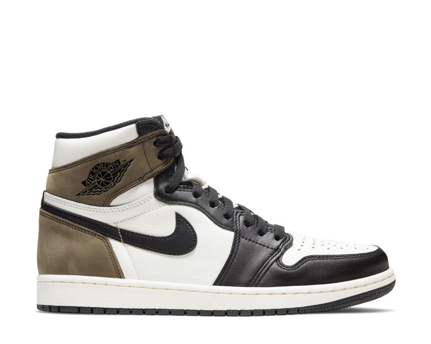 Air Jordan 1 Retro High OG Sail / Black - Dark Mocha - Black 555088-105