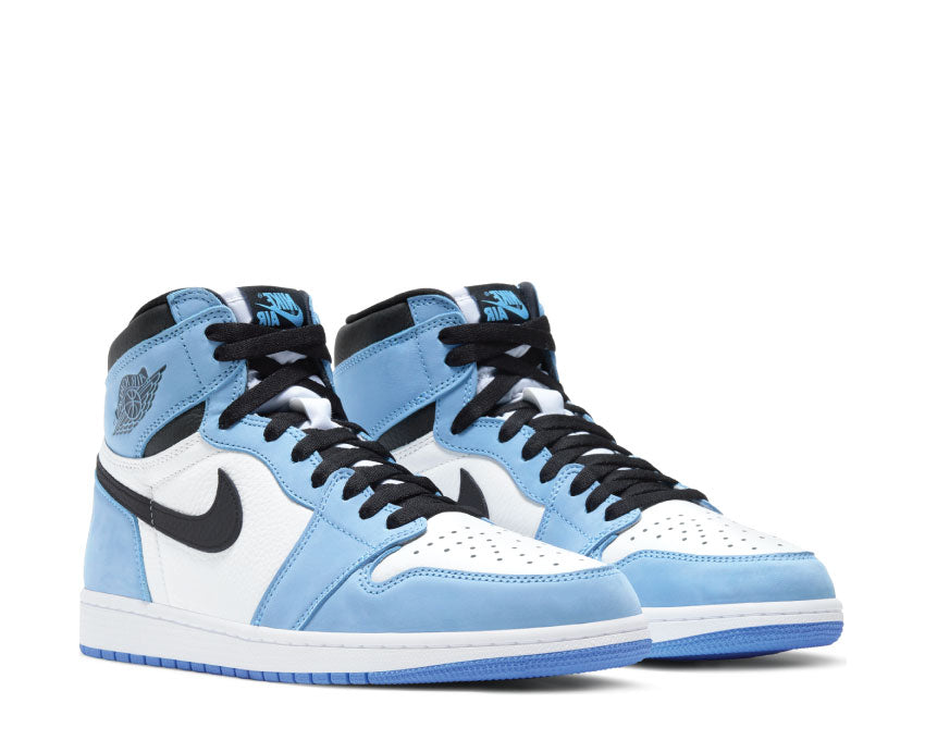 Air Jordan 1 Retro High OG White / Black - University Blue 555088-134