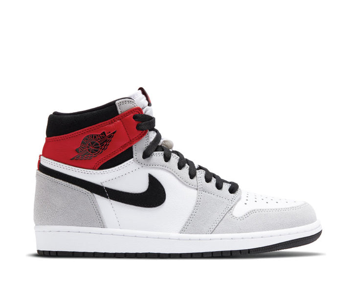 Air Jordan 1 Retro High OG White / Black - LT Smoke Grey - Varsity Red 555088-126