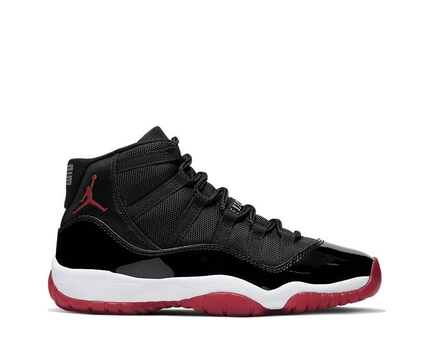 Air Jordan 11 Bred Black True Red White 378038-061