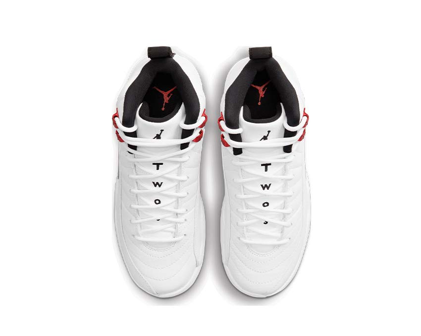 Air Jordan 12 Retro GS White / Black - University Red 153265-106
