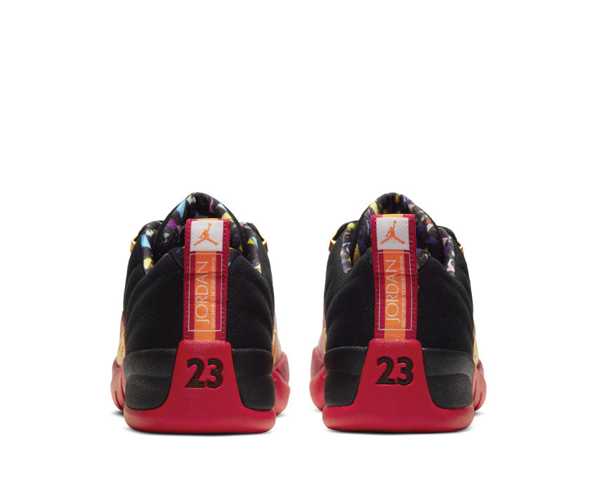 Air Jordan 12 Retro Low SE Black / Varsity Red - Metallic Gold DC1059-001