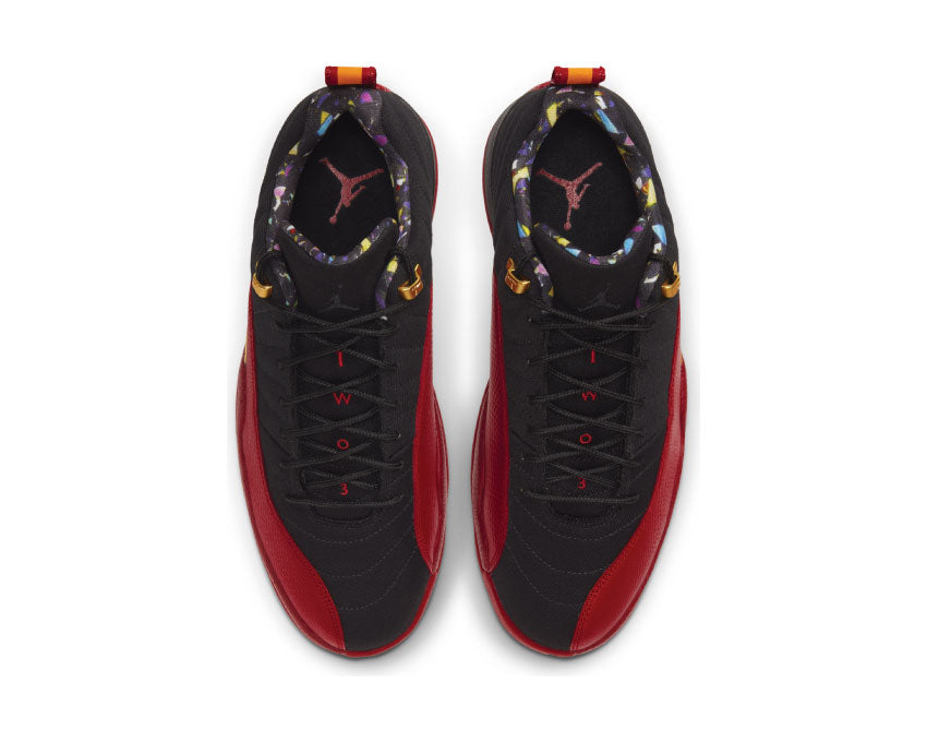 Air Jordan 12 Retro Low SE Black / Varsity Red - Metallic Gold DC1059-001