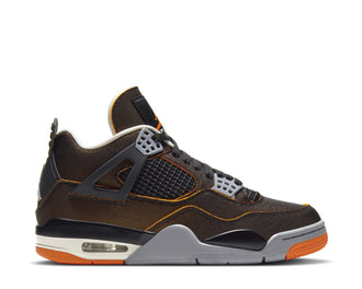 Jordan Air Jordan 4 Retro SE W Starfish Sail Black Starfish LT Smoke Grey — sneaker donna arancione grigio