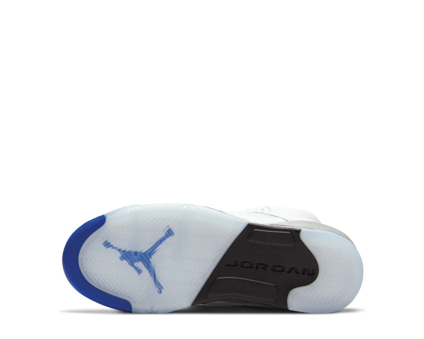 Air Jordan 5 Retro GS White / Hyper Royal - Stealth - Black 440888-140