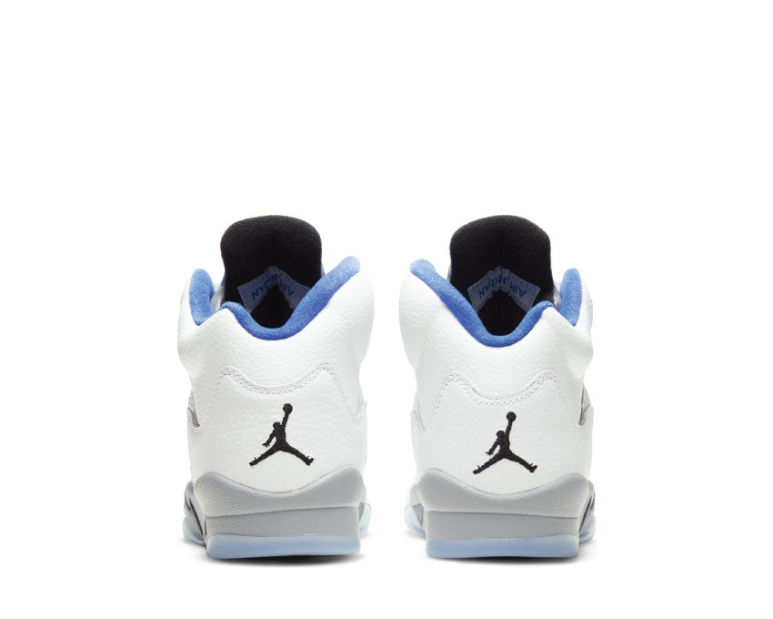 Air Jordan 5 Retro GS White / Hyper Royal - Stealth - Black 440888-140