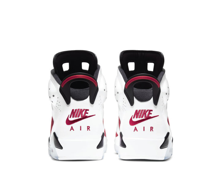 Air Jordan 6 Retro White / Carmine - Black CT8529-106