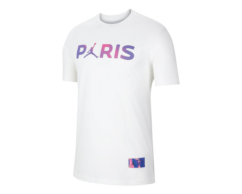 Air Jordan PSG Tee White CZ0797-100