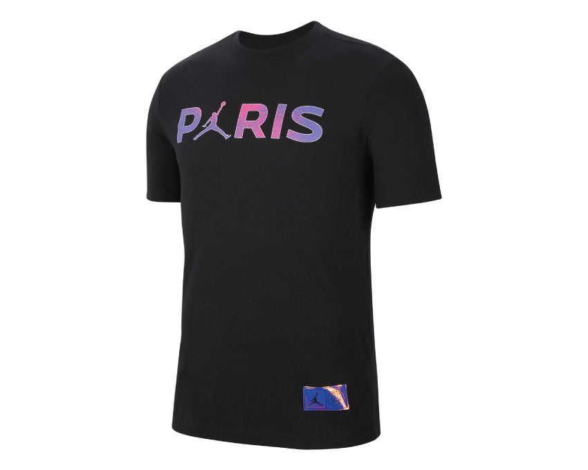 Air Jordan PSG Tee Black CZ0797-010