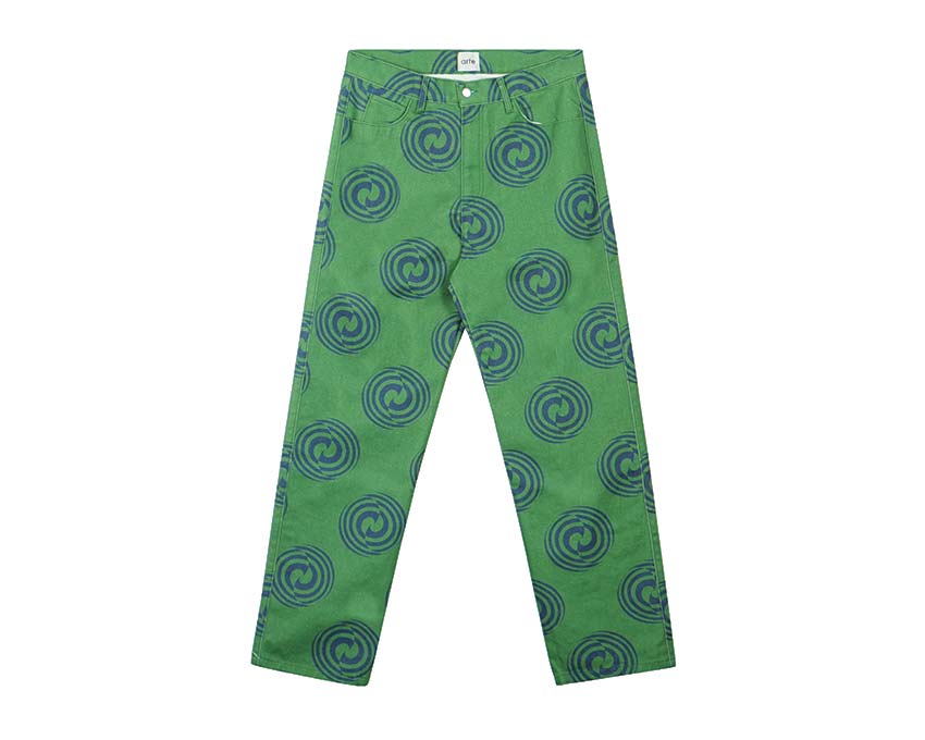 Arte Janco Swirl Pants embroidered high-waist shorts SS22-024P