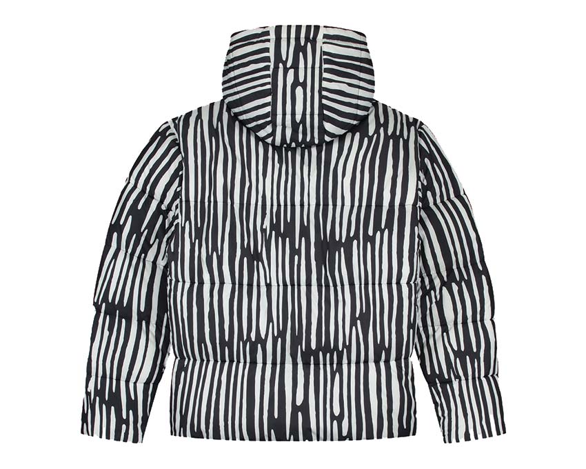 Arte Joey Pereira Puffer Jacket Black / White AW22-035J