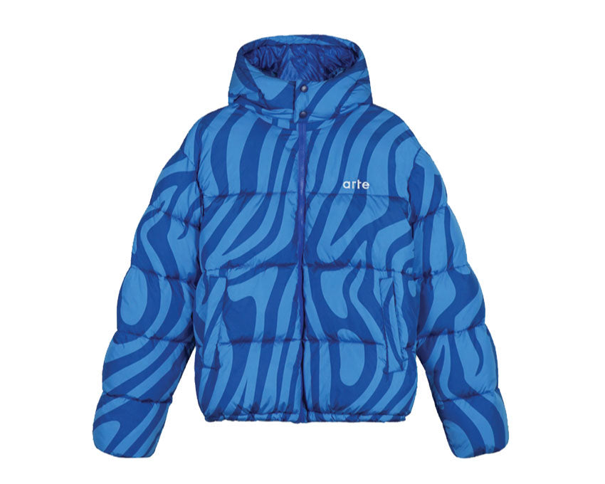 Arte Joey Psych Puffer Blue AW21-097J