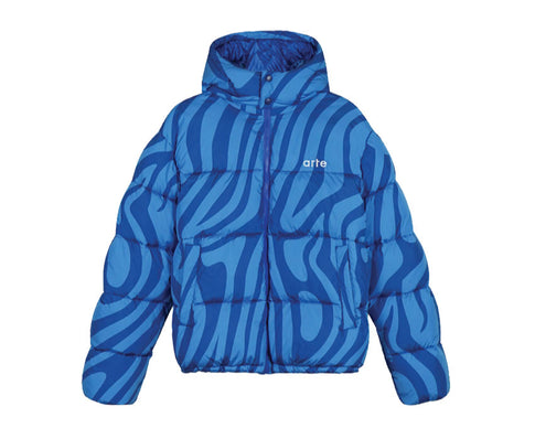 Arte Joey Psych Puffer Blue AW21-097J