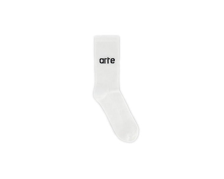 Arte Logo Socks White AW21-150AC