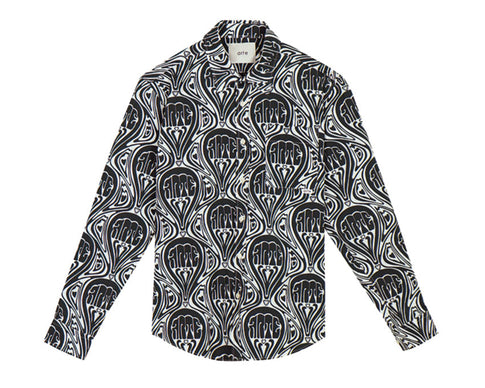 Arte Stuart Novo Shirt Black / White AW21-044S