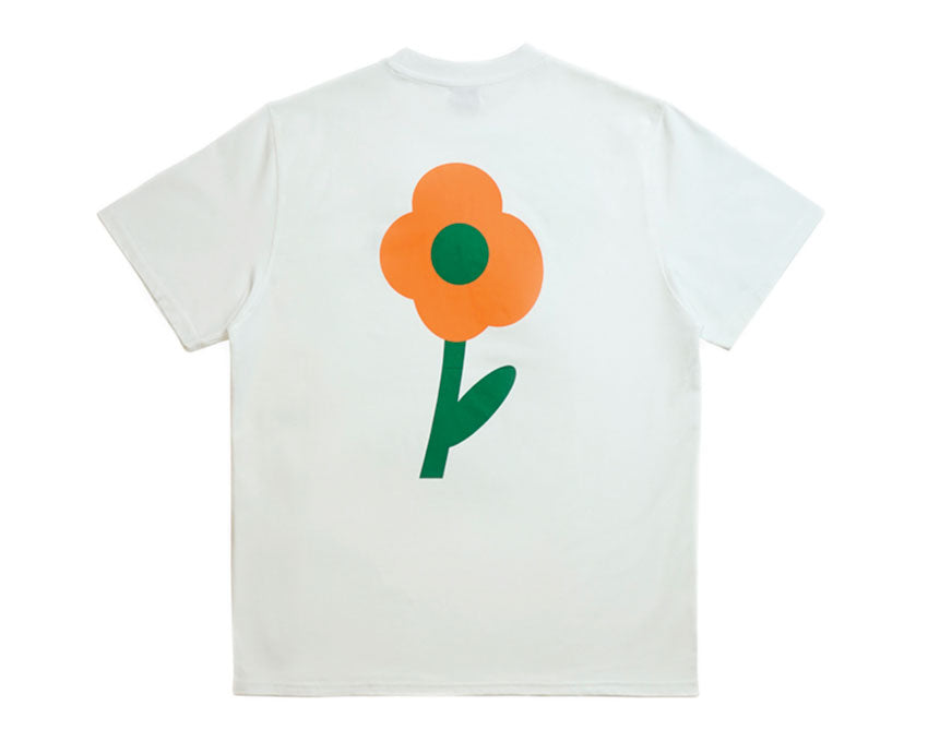 Arte Tomi Back Flower Tee White SS21-047T