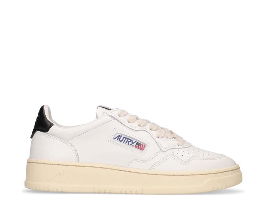 Autry 01 Low Leat / Leat White / Black AULMLL22