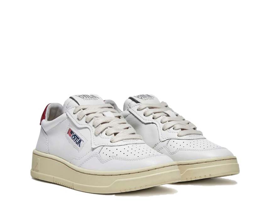 Autry 01 Low Leat / Leat White / Amet AULWLL43