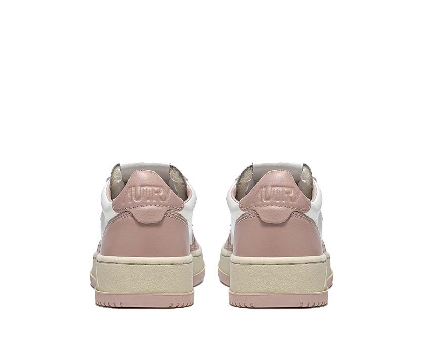 Autry Medalist Low Leat White / Pink AULMWB09