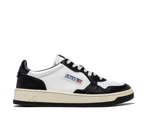 Autry Medalist Low Panda White/Black — zapatilla hombre colorblock iconic