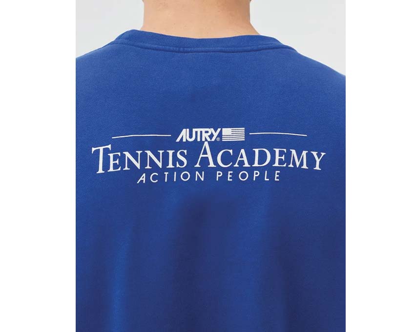 Autry Tennis Man Gar Sweatshirt Academy Blue SWTM2402