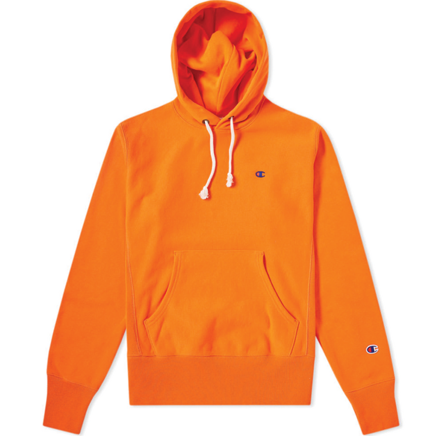 Champion Hooded Sweatshirt Orange 210966 OS005 ORG