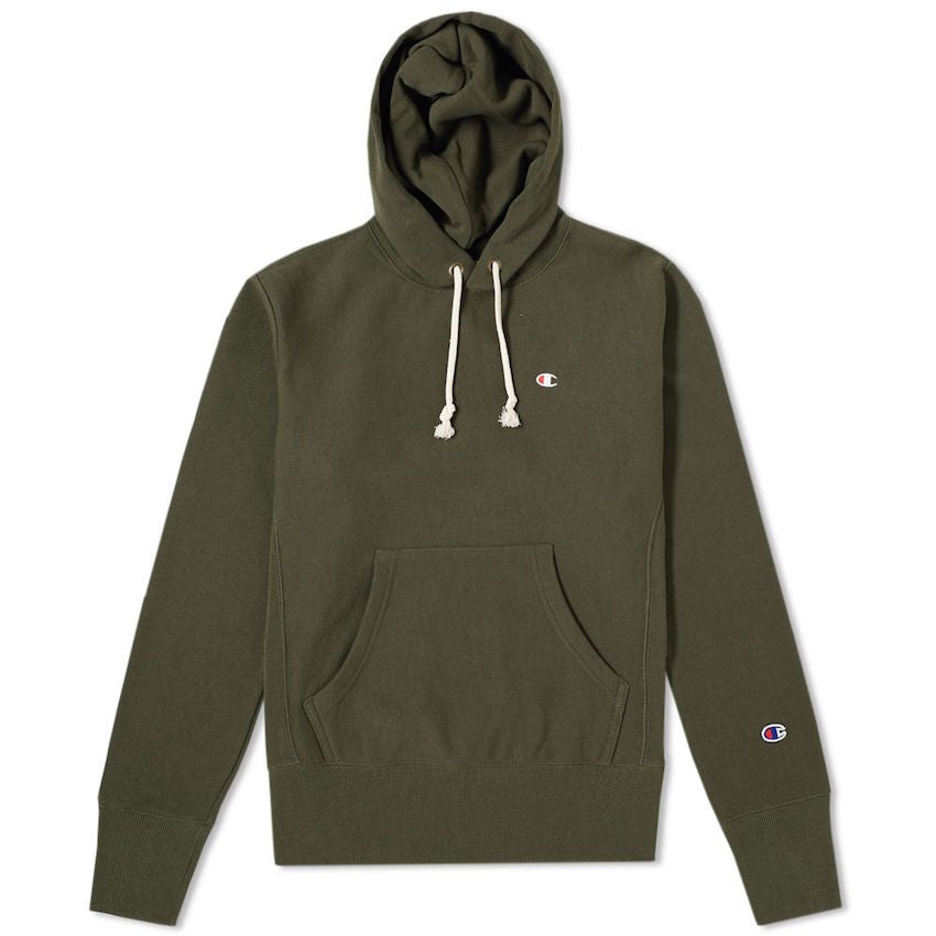 Champion Hooded Sweatshirt Olive 210966