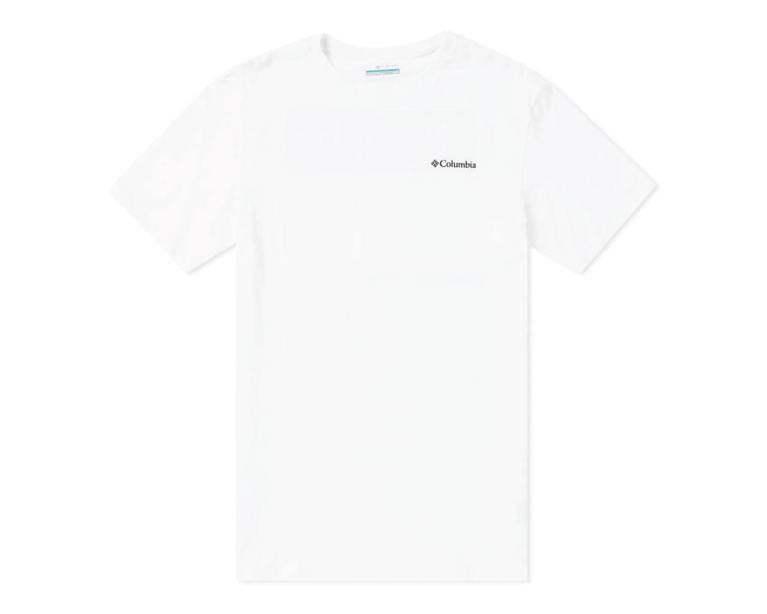 Columbia North Cascades Short Sleeve Tee White / Black XO2823 100